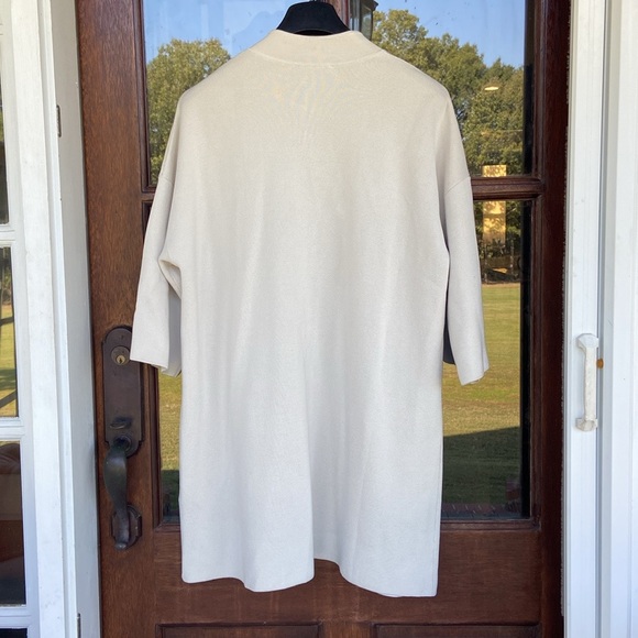 Eileen Fisher 80% silk 20% cotton cardigan w pockets. XL - Picture 5 of 5